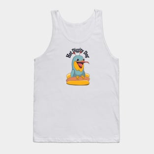 Hot Dog Bird Tank Top